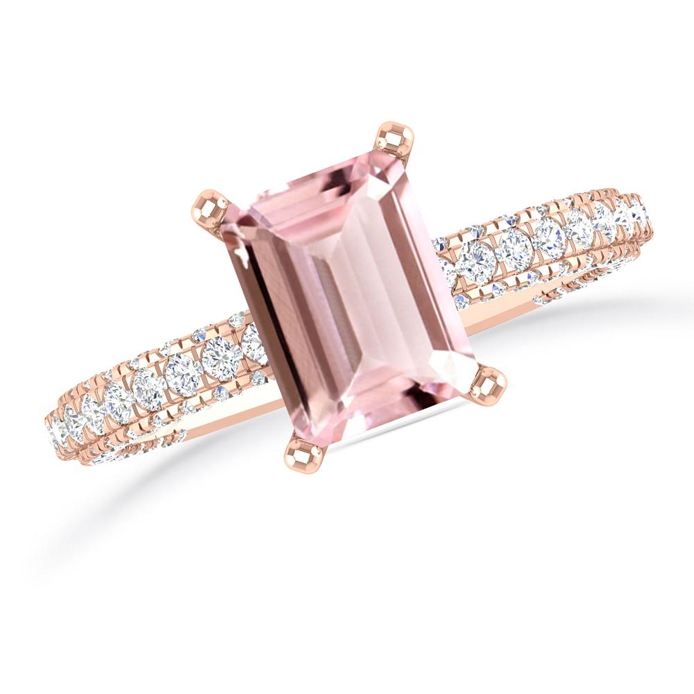 Rose Gold - Morganite