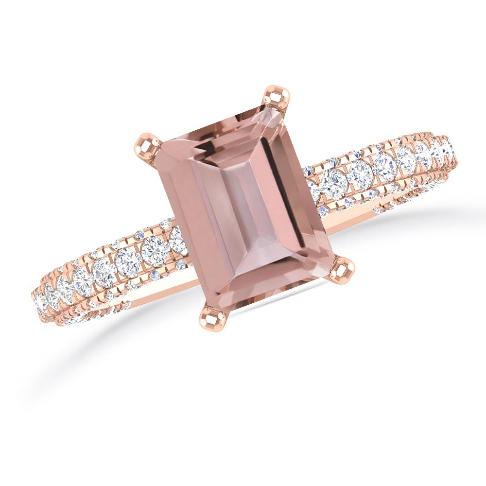 Rose Gold - Morganite