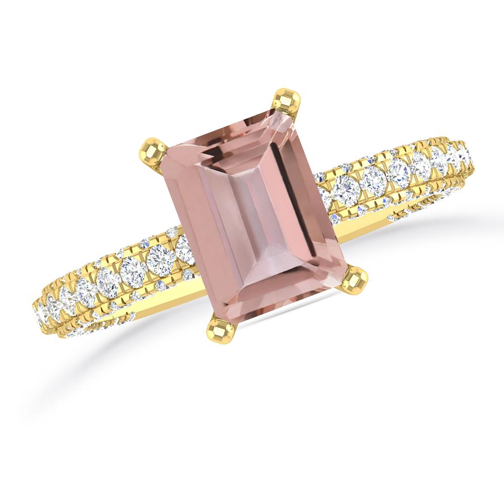 Yellow Gold - Morganite