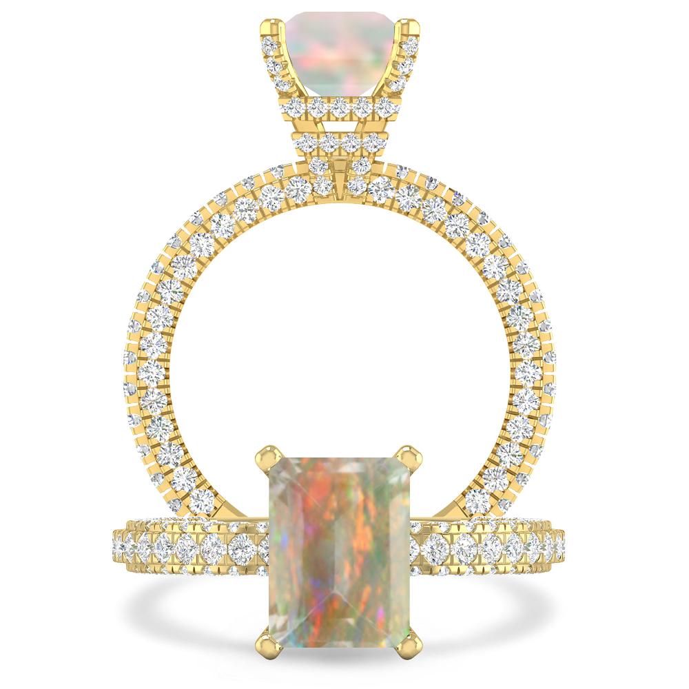 Yellow Gold - Opal