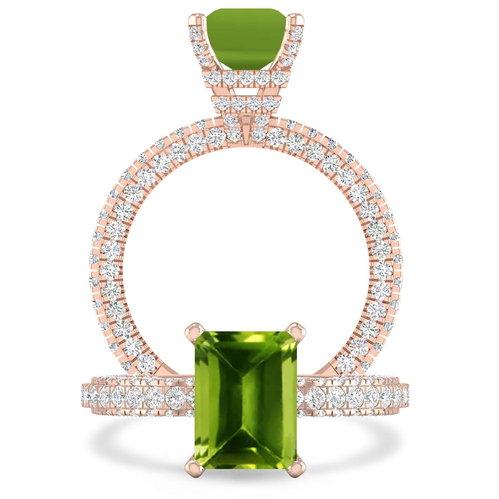 Rose Gold - Peridot