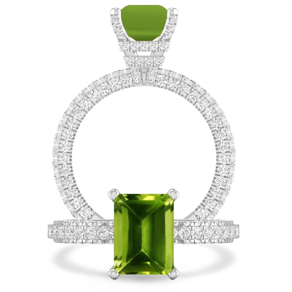 White Gold - Peridot