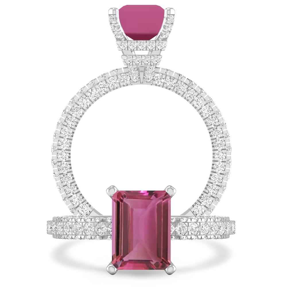 White Gold - Pink Tourmaline