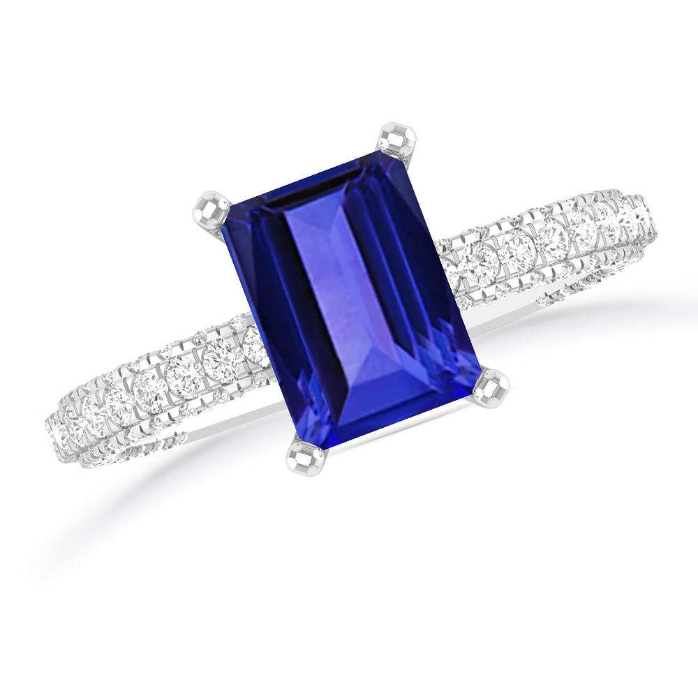 White Gold - Tanzanite