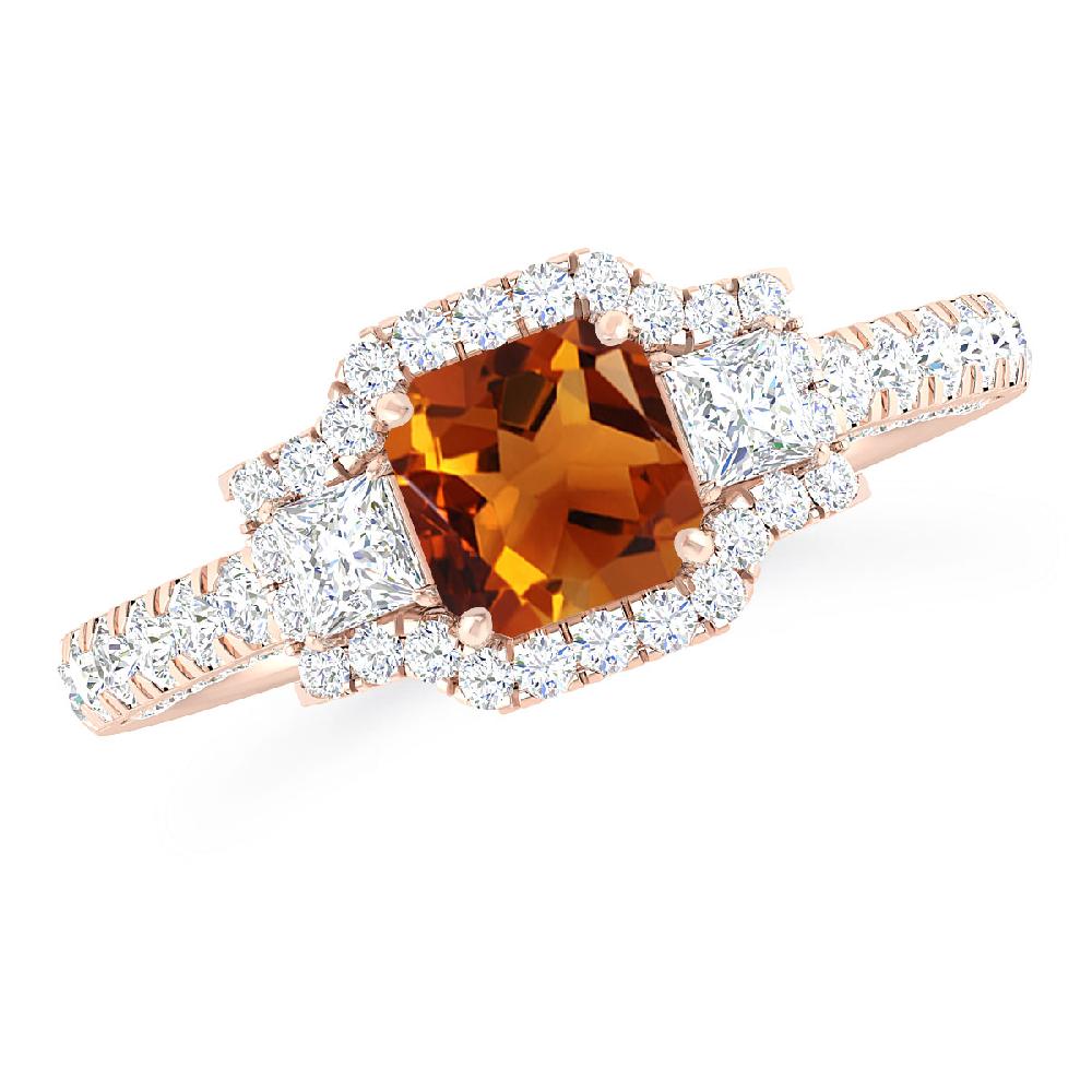 Rose Gold - Citrine