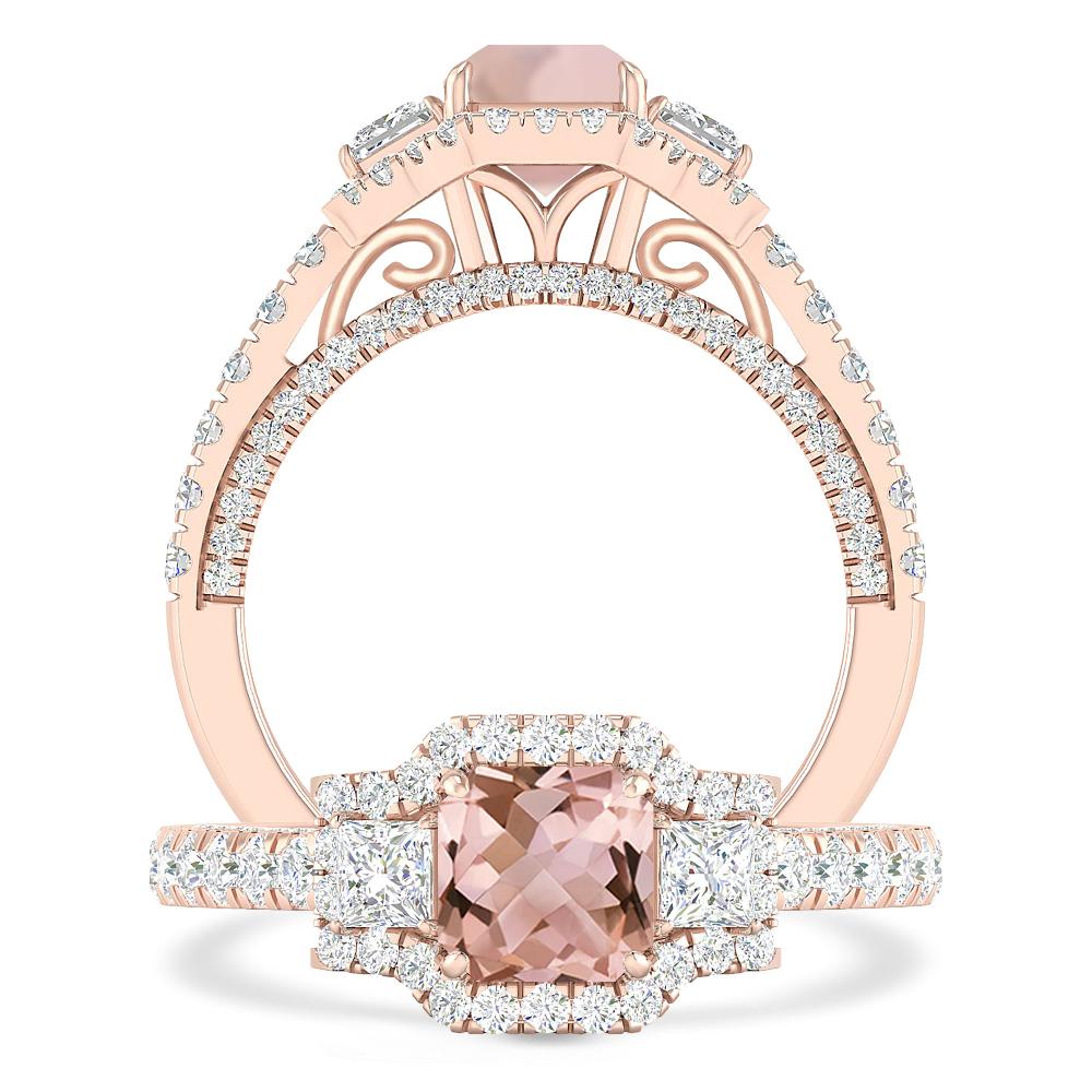 Rose Gold - Morganite