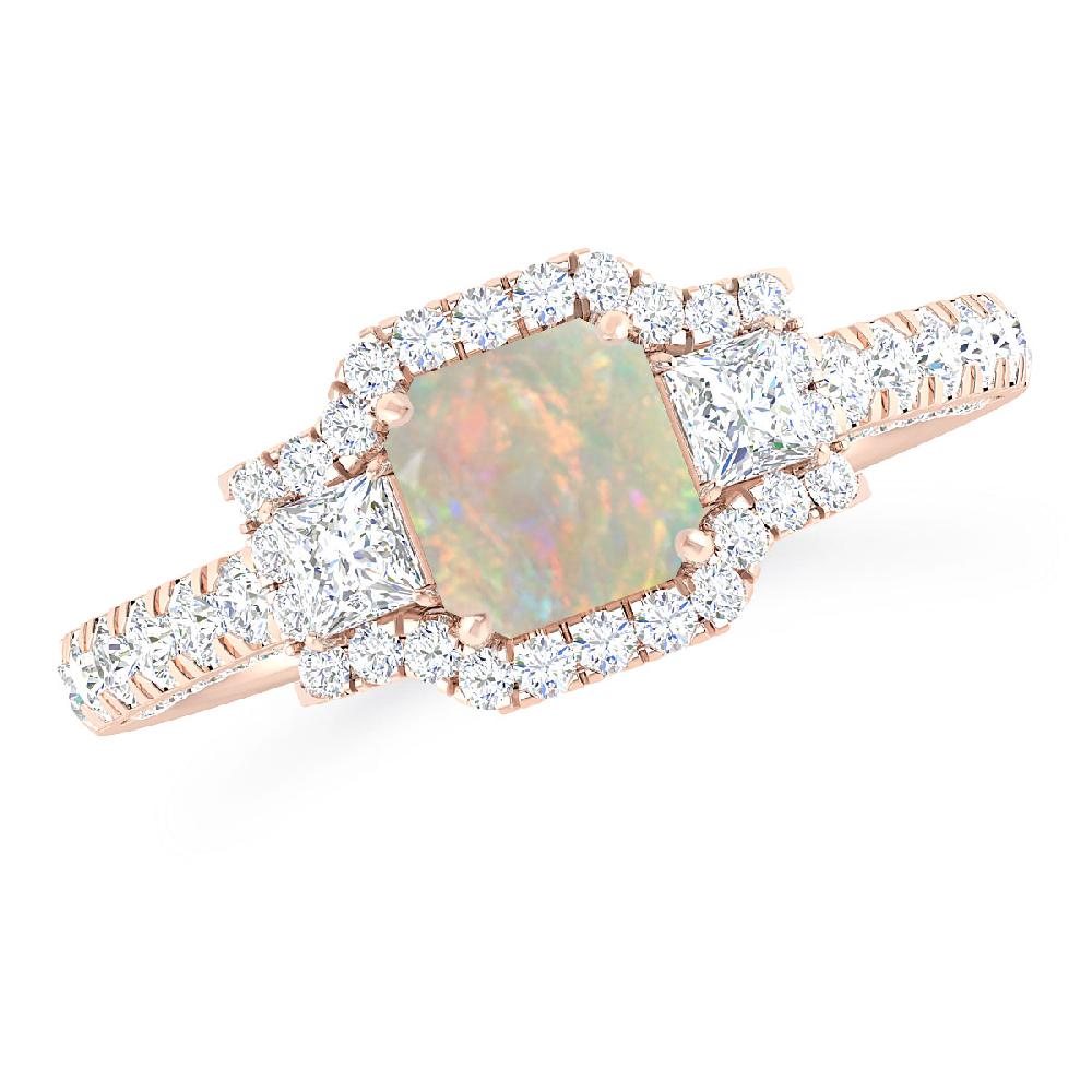 Rose Gold - Opal