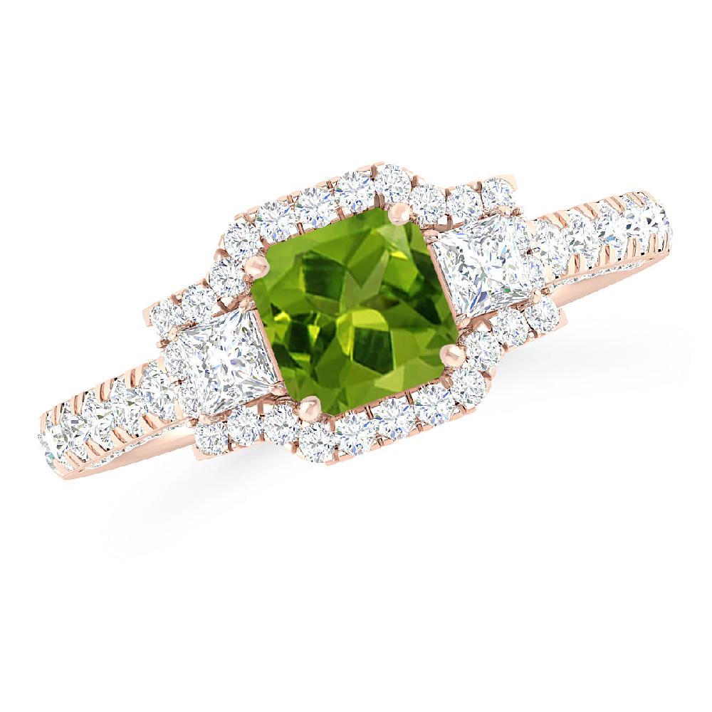 Rose Gold - Peridot