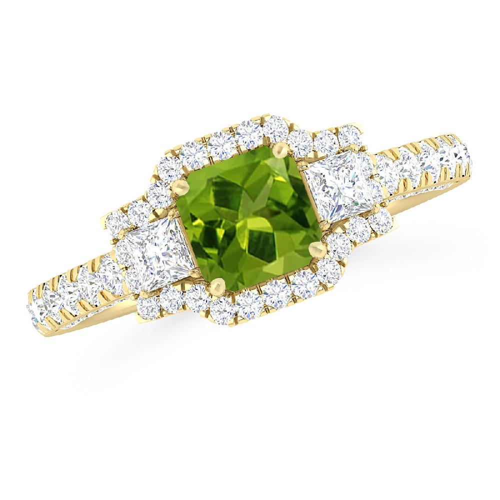 Yellow Gold - Peridot