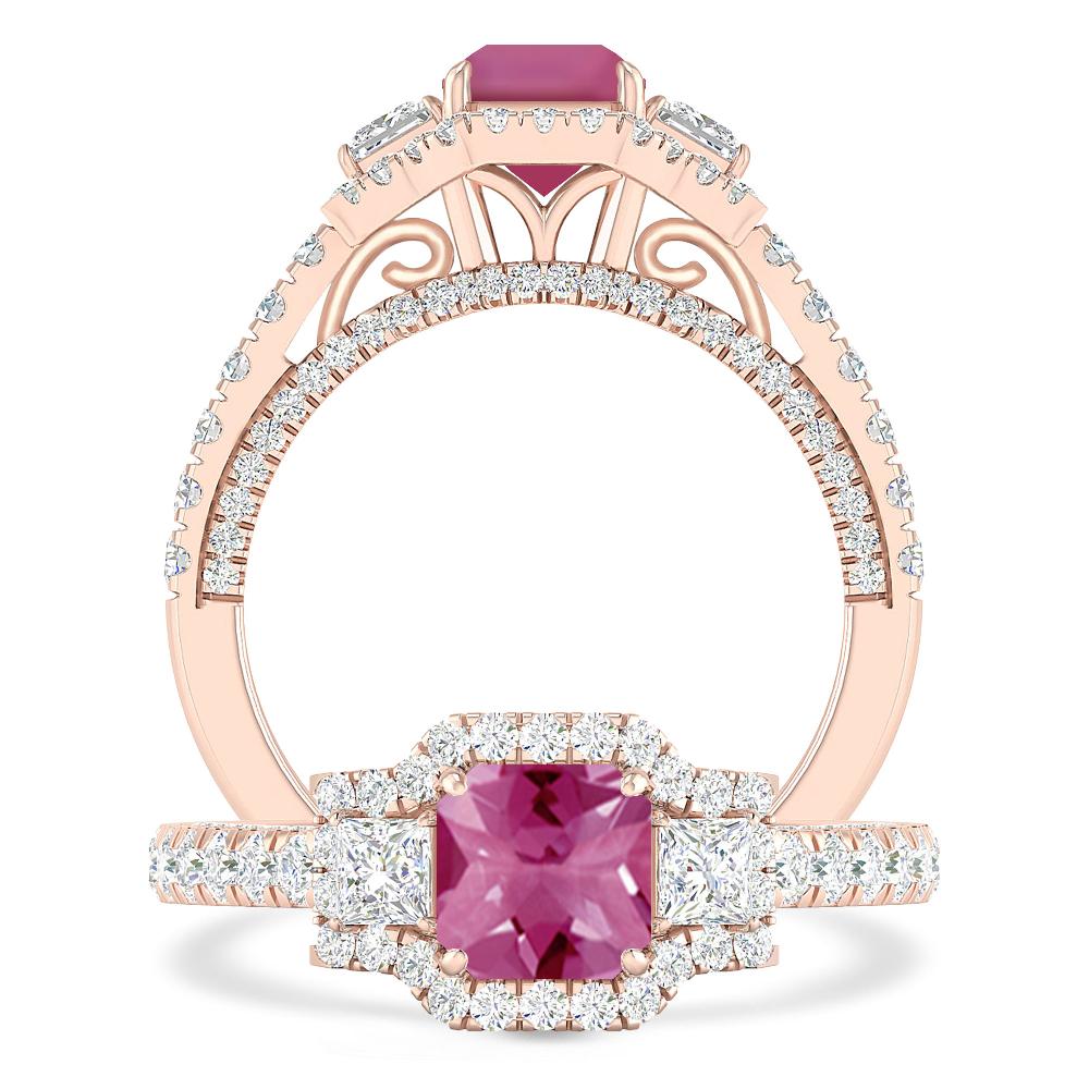 Rose Gold - Pink Tourmaline