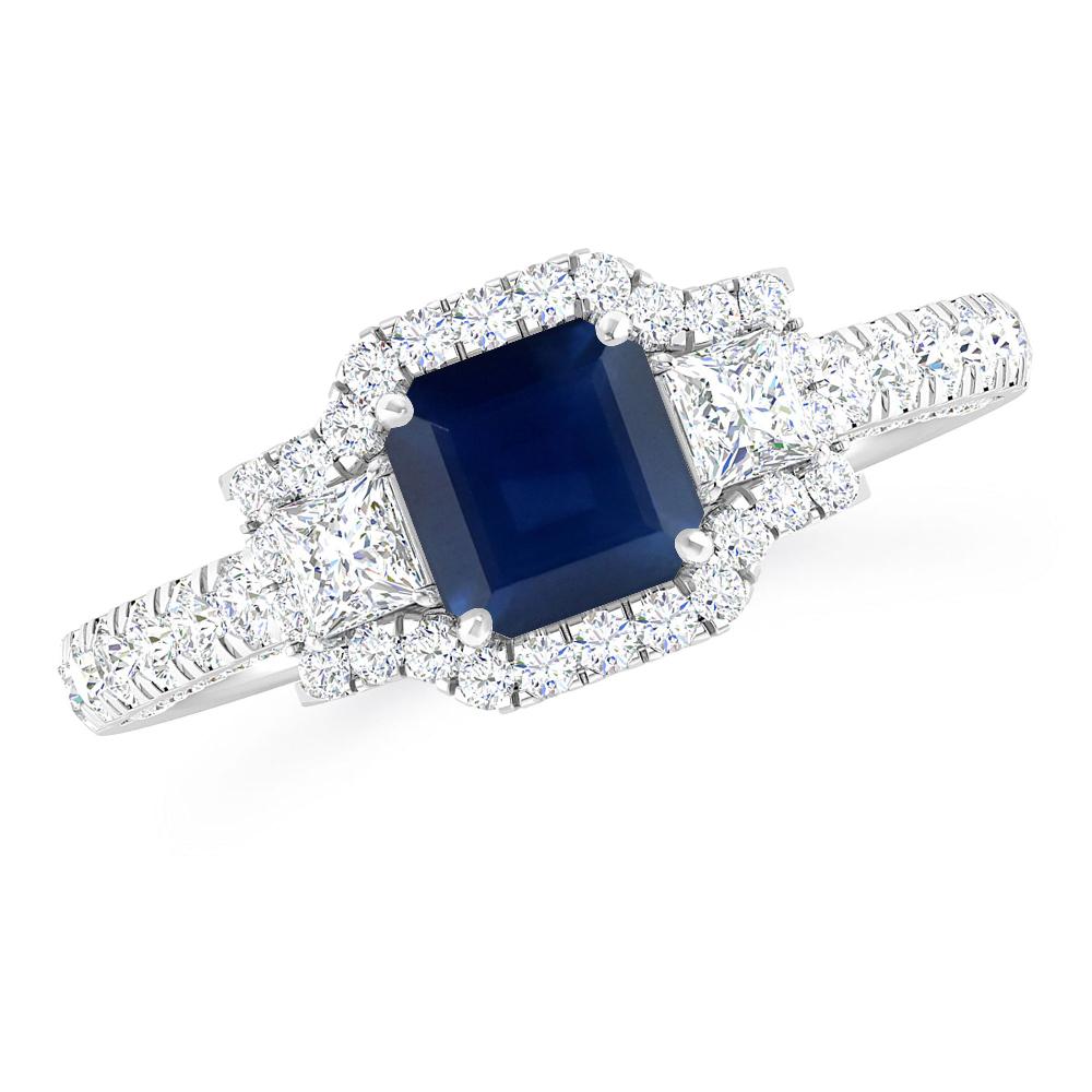 White Gold - Sapphire