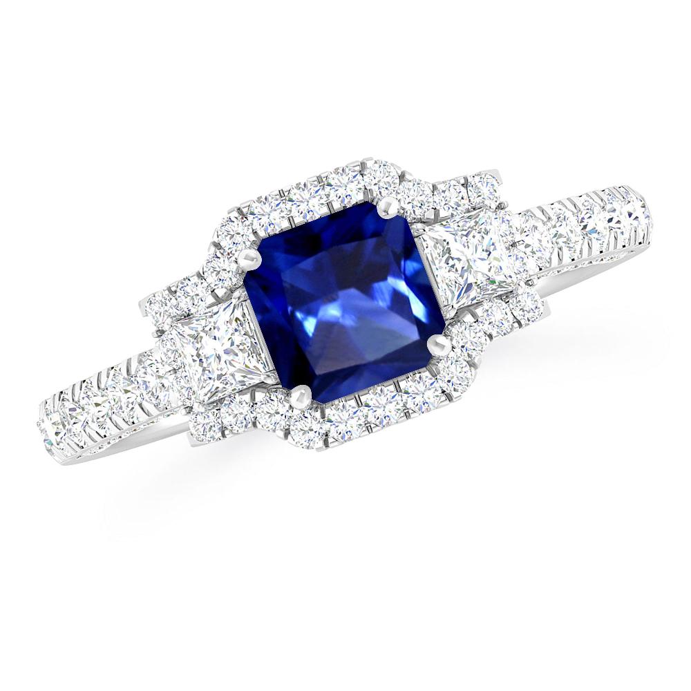 White Gold - Sapphire