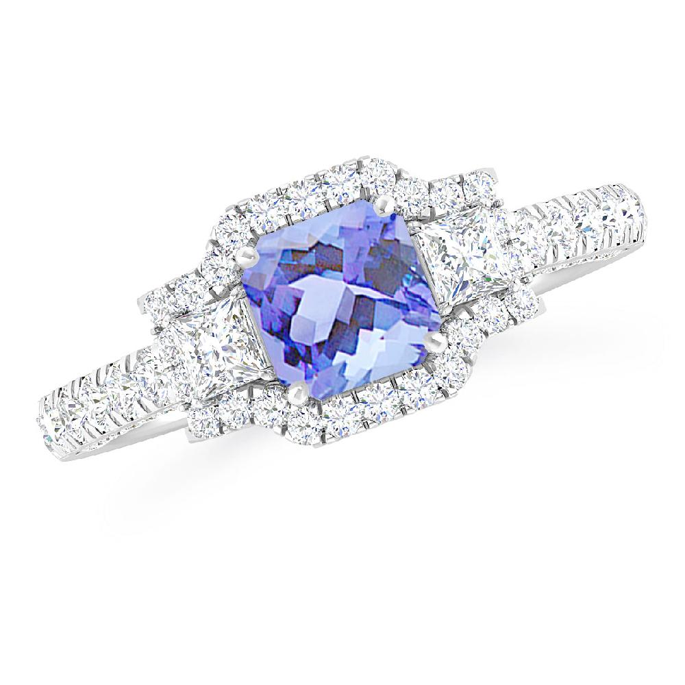 White Gold - Tanzanite