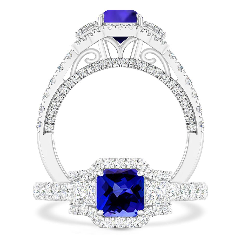 White Gold - Tanzanite