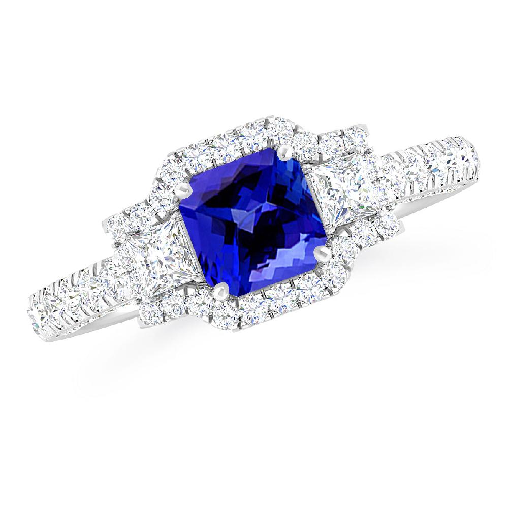 White Gold - Tanzanite