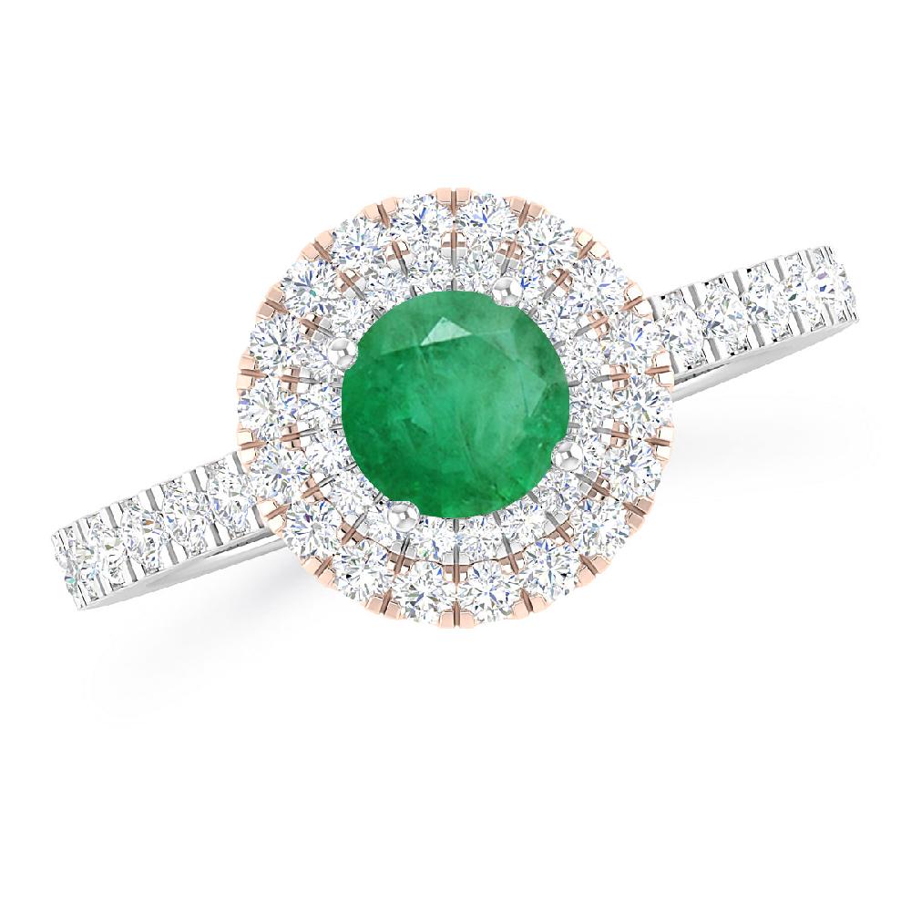 White Gold - Emerald