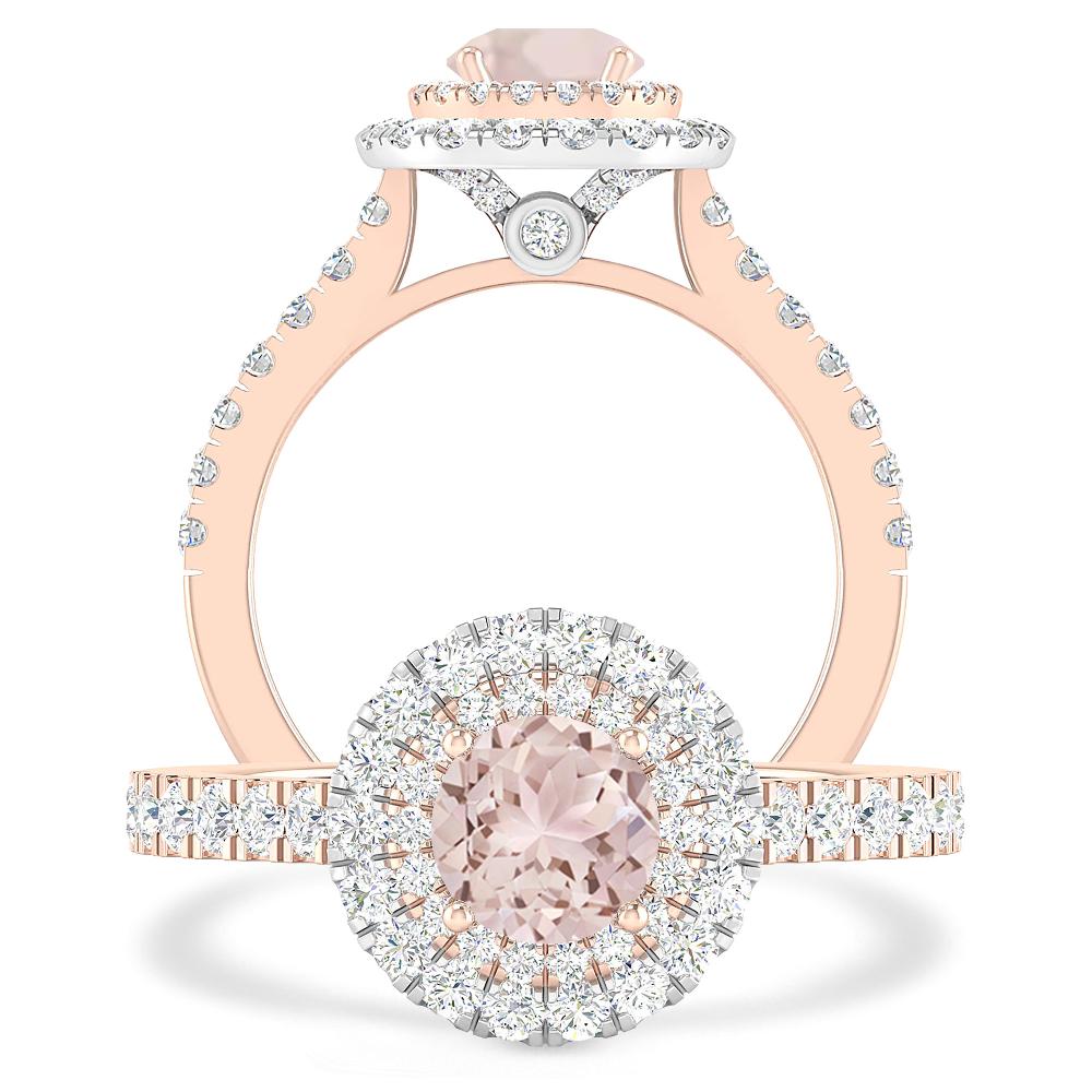 Rose Gold - Morganite