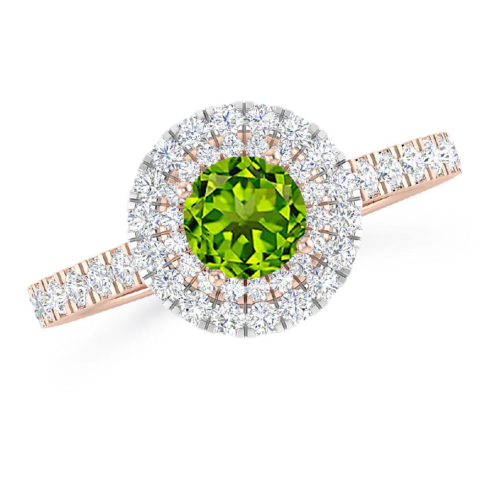 Rose Gold - Peridot