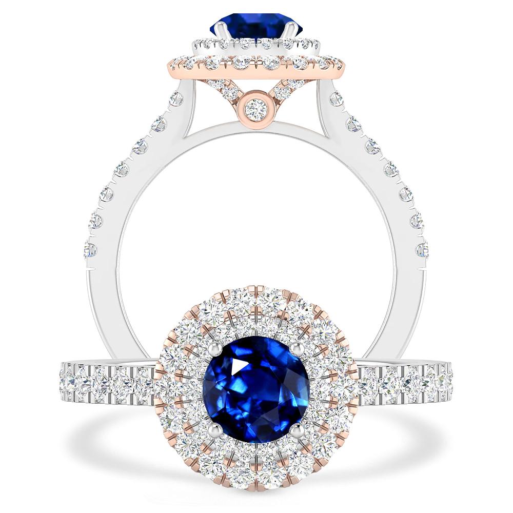 White Gold - Sapphire