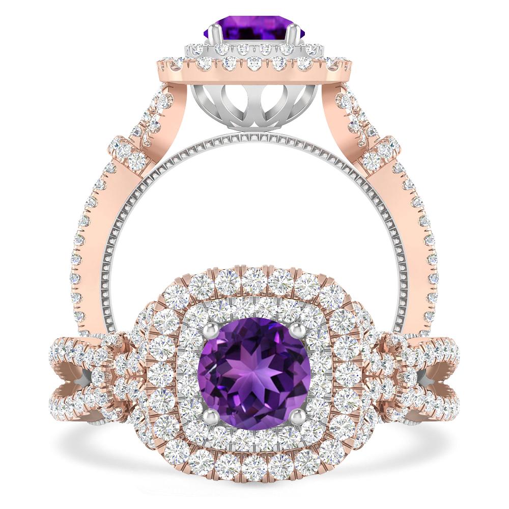 Rose Gold - Amethyst