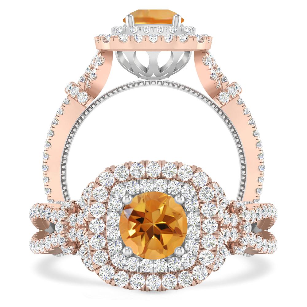 Rose Gold - Citrine