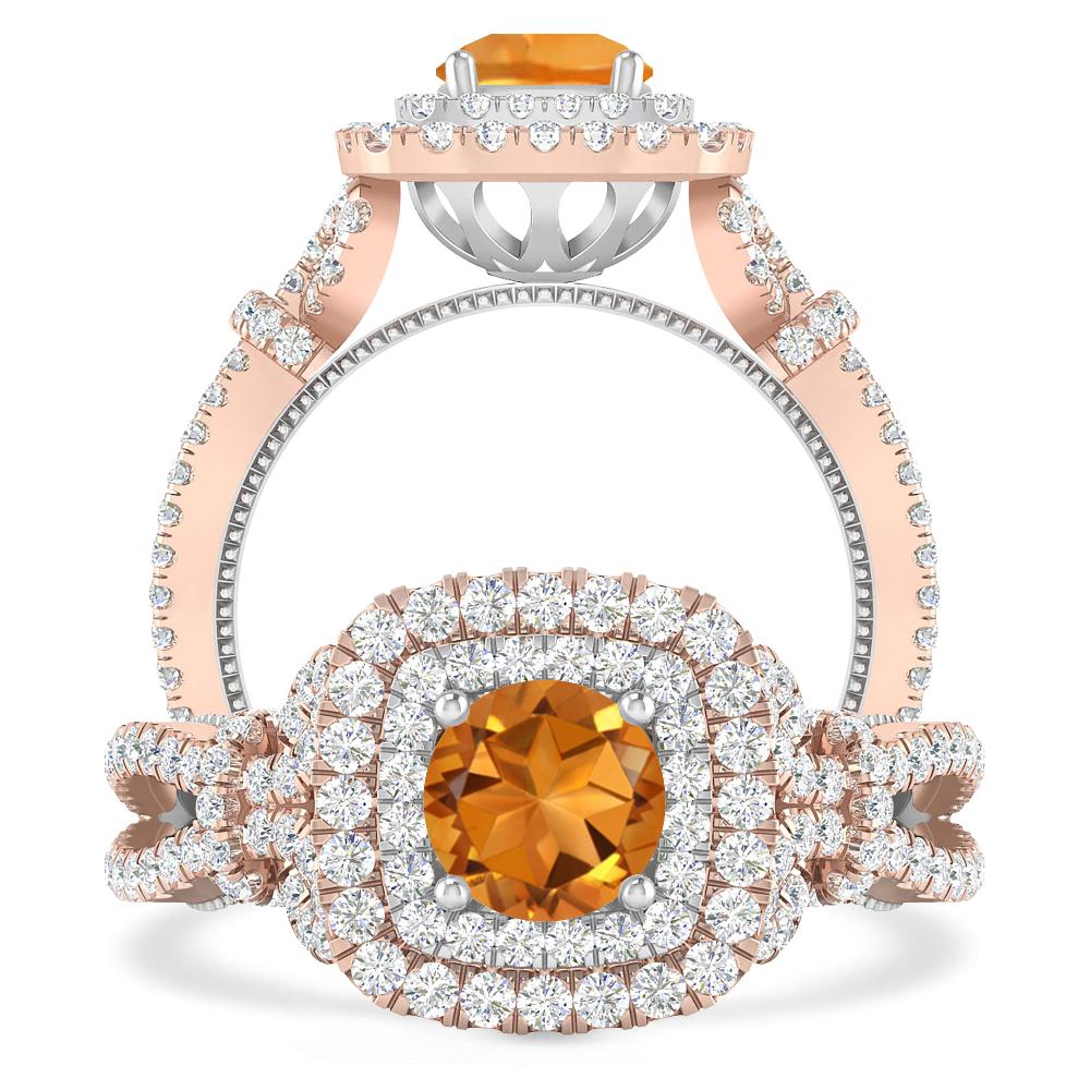 Rose Gold - Citrine