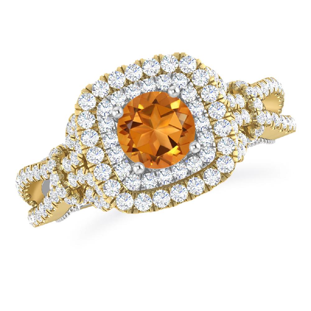 Yellow Gold - Citrine