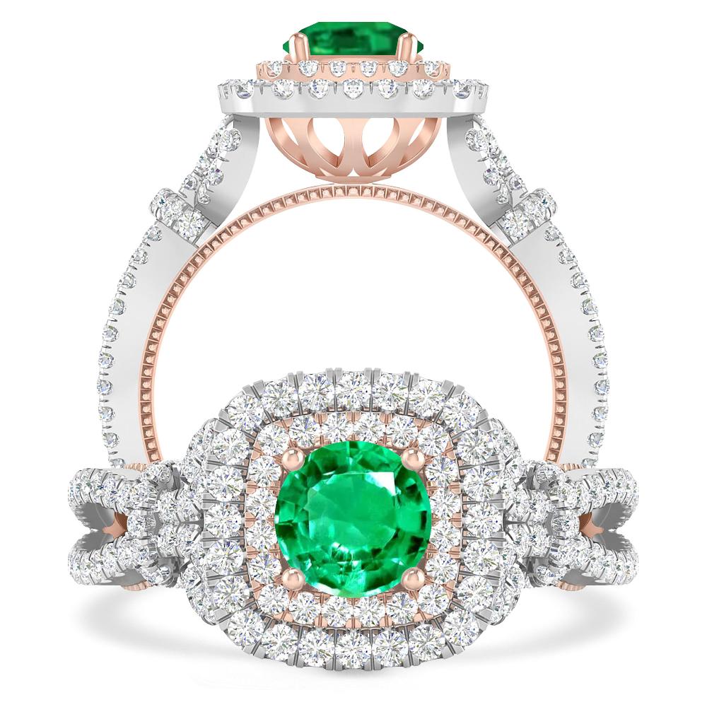 White Gold - Emerald