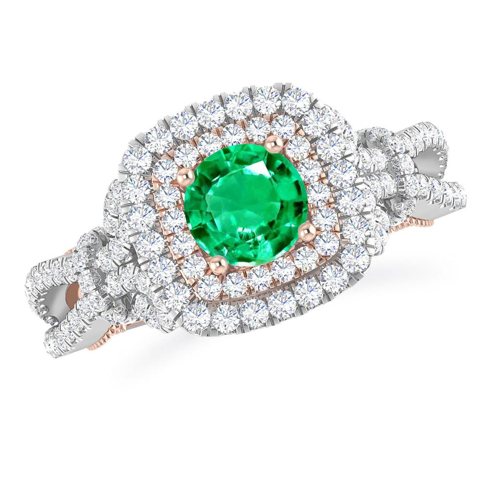 White Gold - Emerald