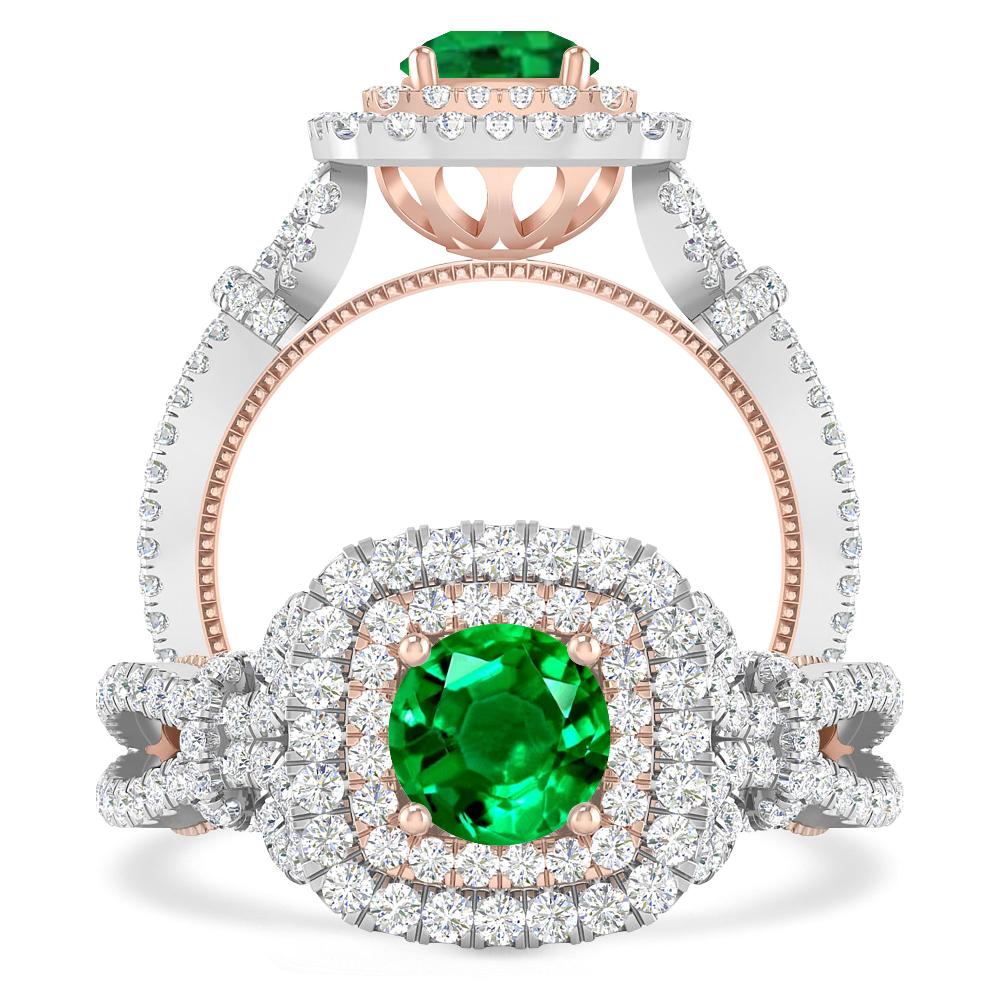 White Gold - Emerald