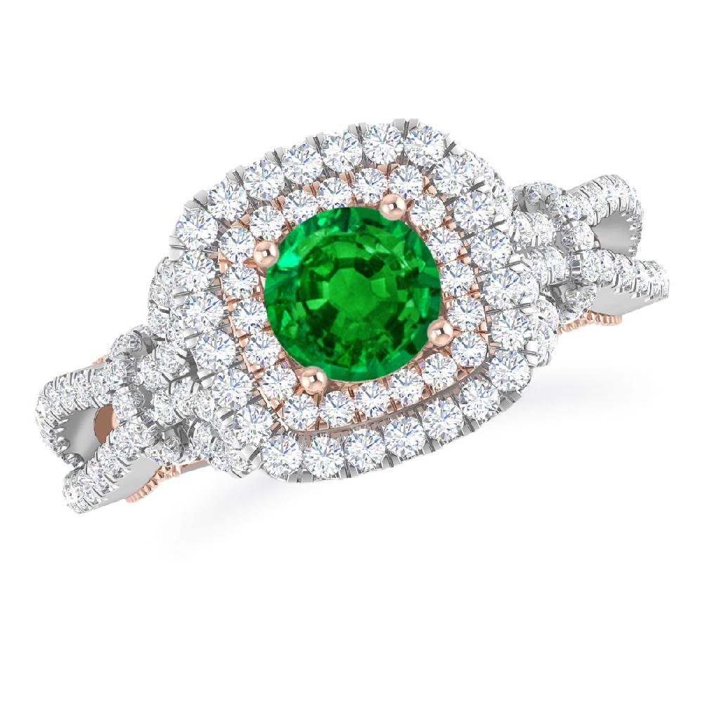 White Gold - Emerald