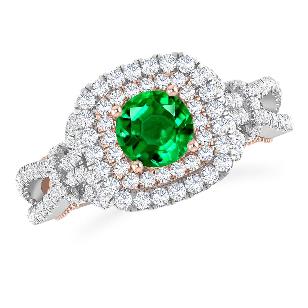 White Gold - Emerald