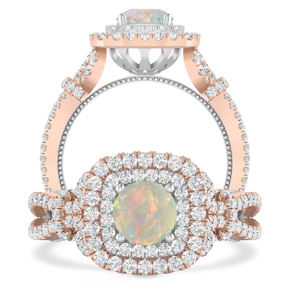 Rose Gold - Opal