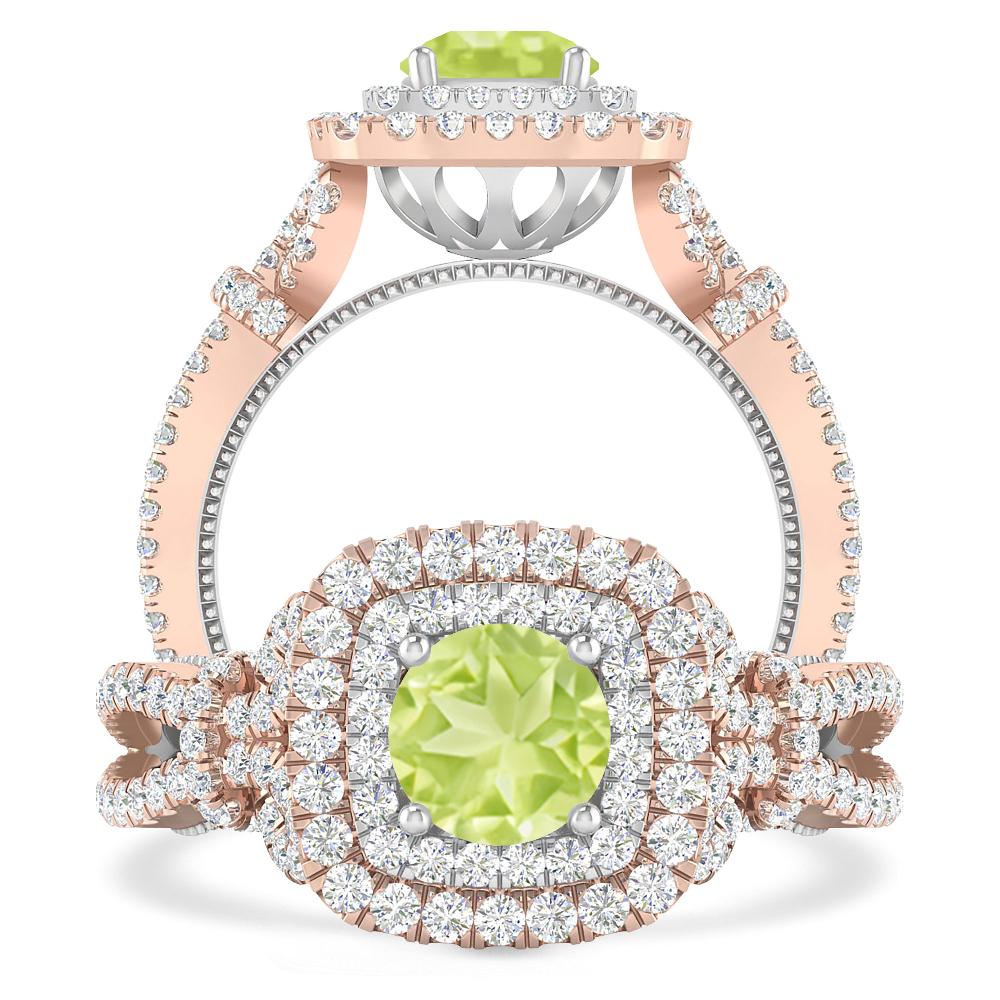 Rose Gold - Peridot