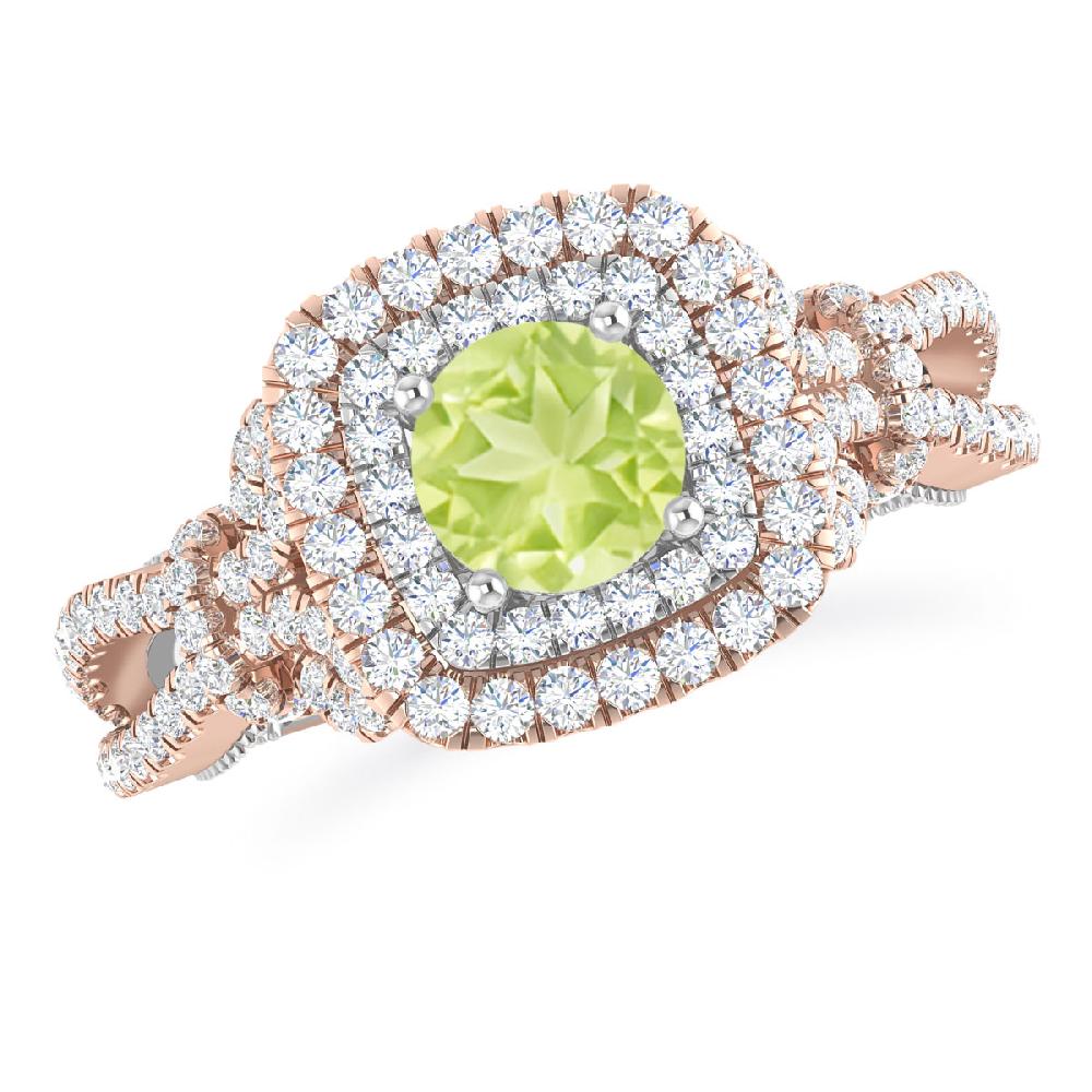 Rose Gold - Peridot