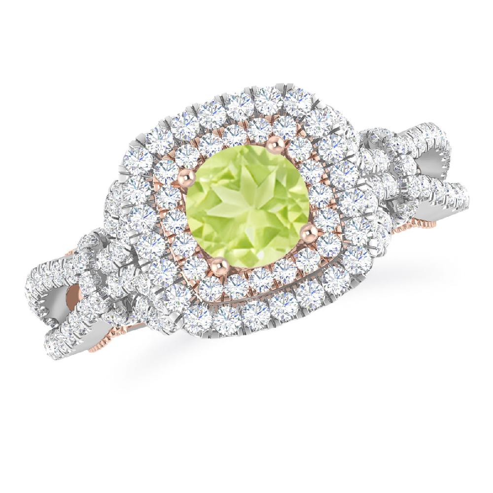 White Gold - Peridot