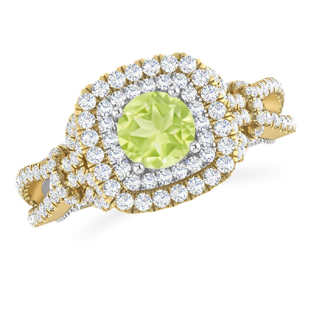 Yellow Gold - Peridot