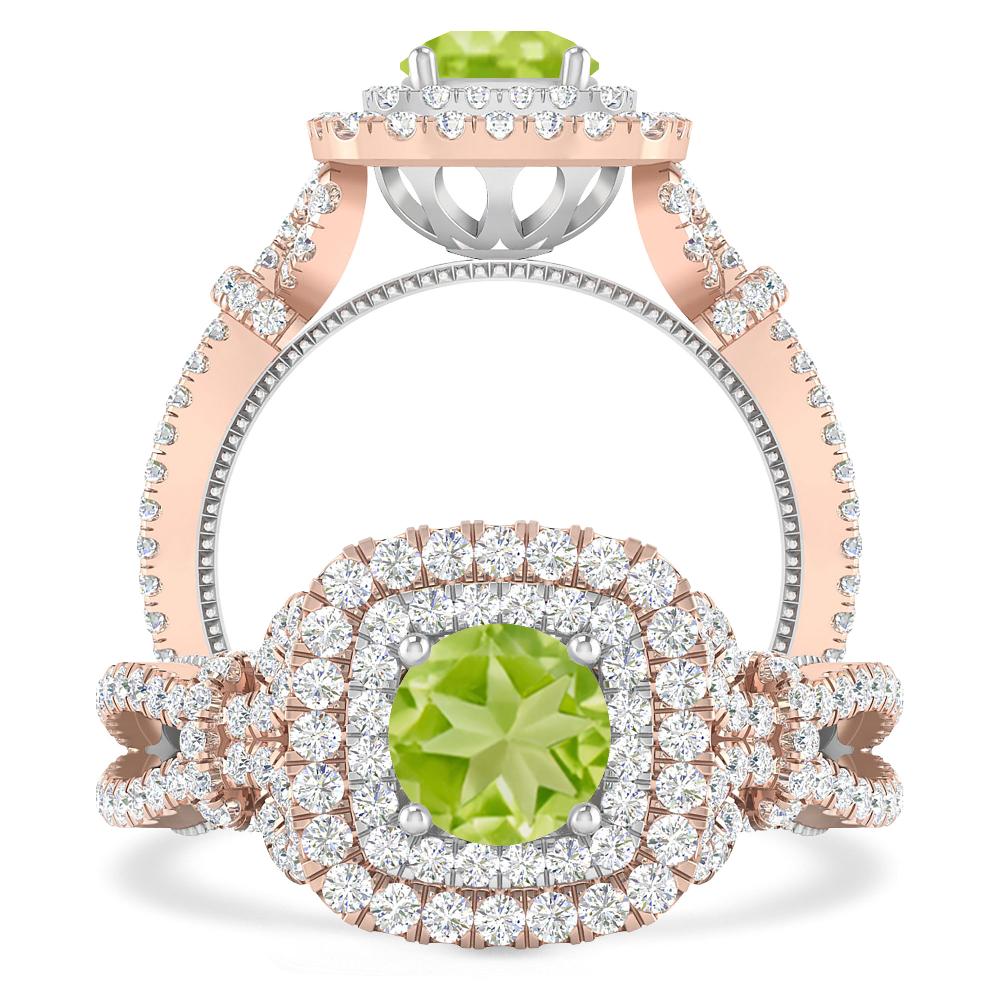 Rose Gold - Peridot