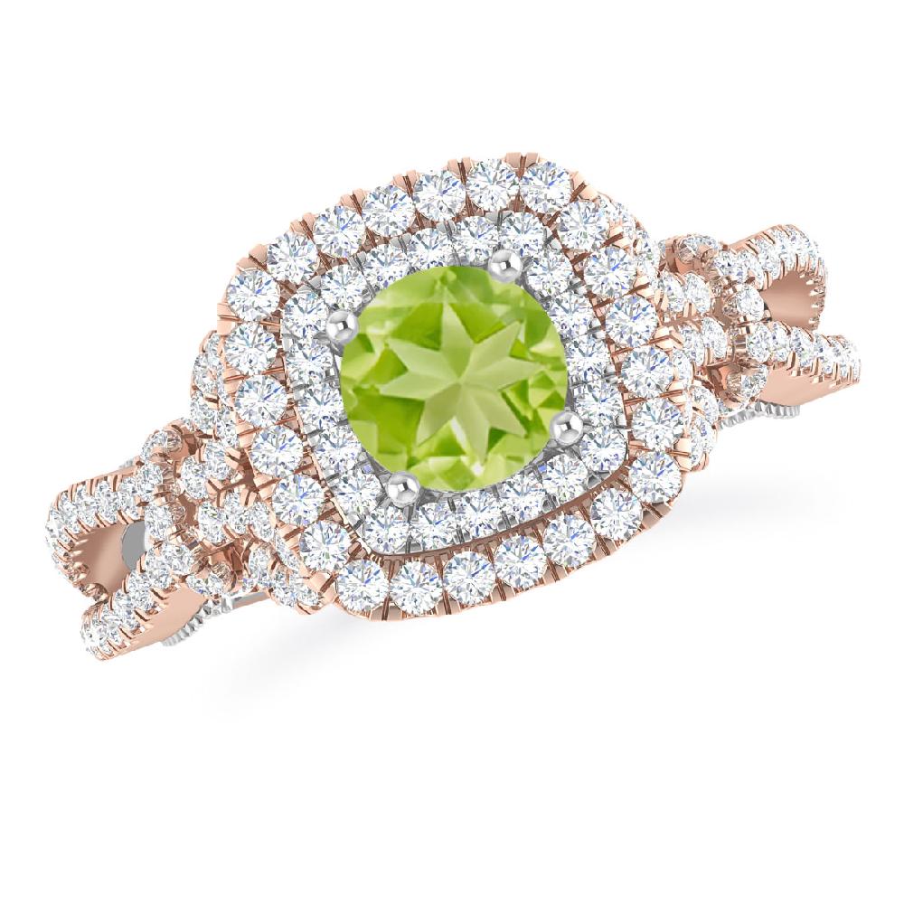 Rose Gold - Peridot