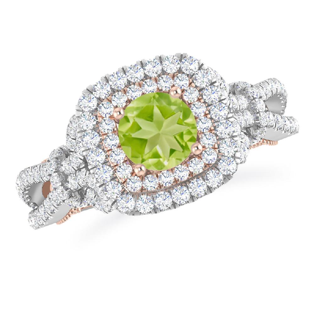 White Gold - Peridot