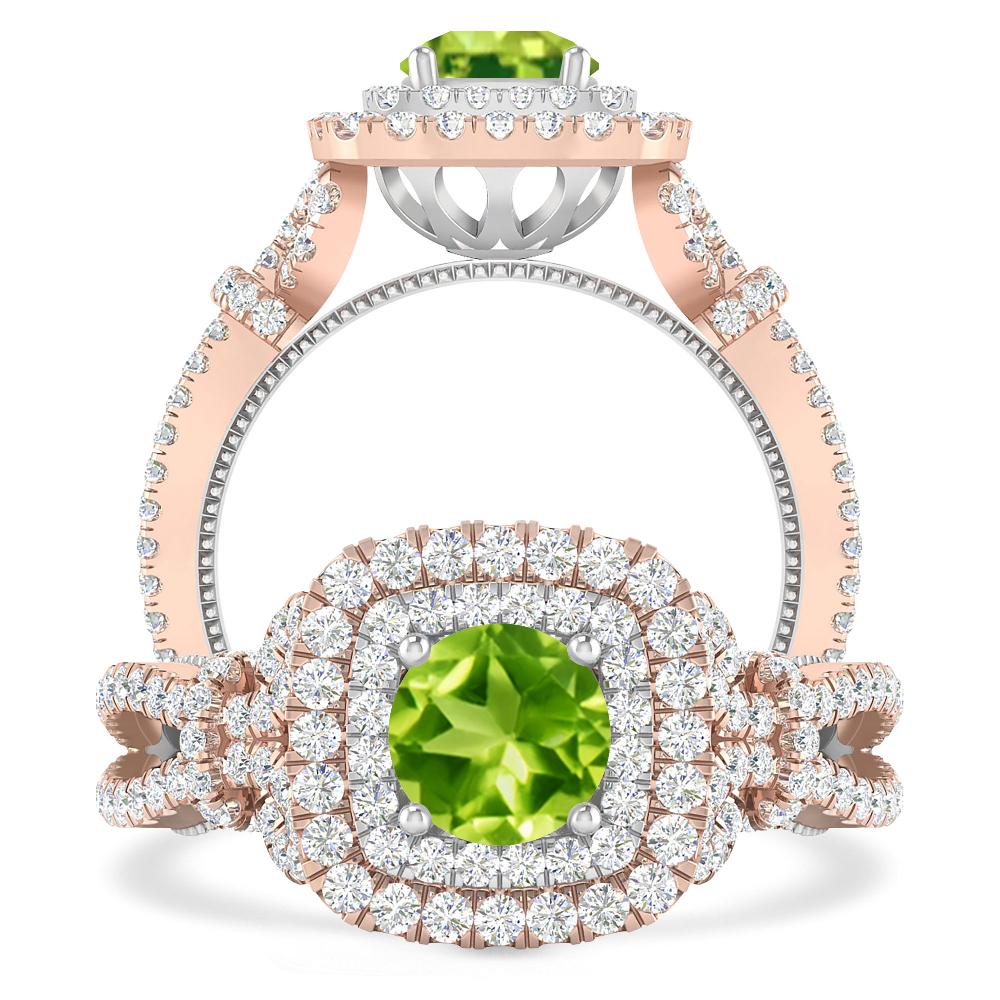 Rose Gold - Peridot