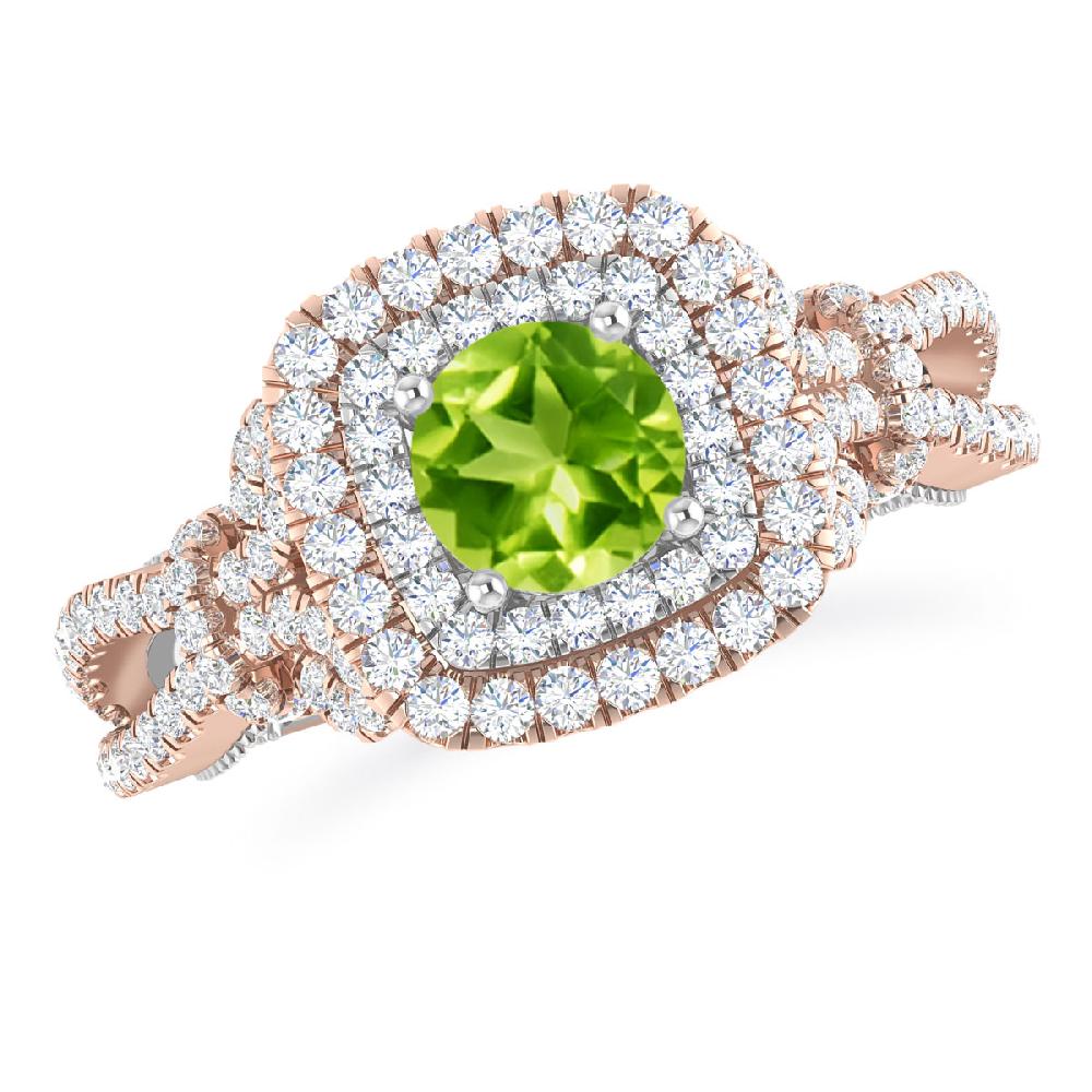 Rose Gold - Peridot