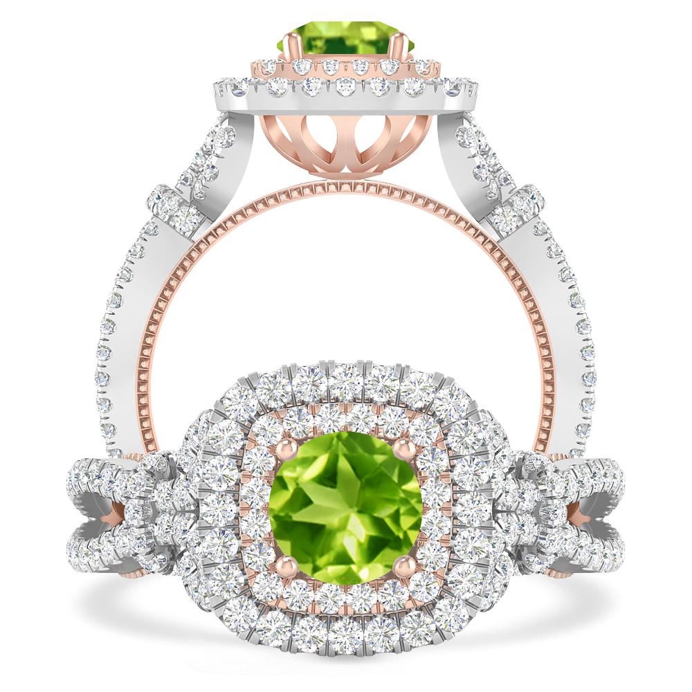 White Gold - Peridot