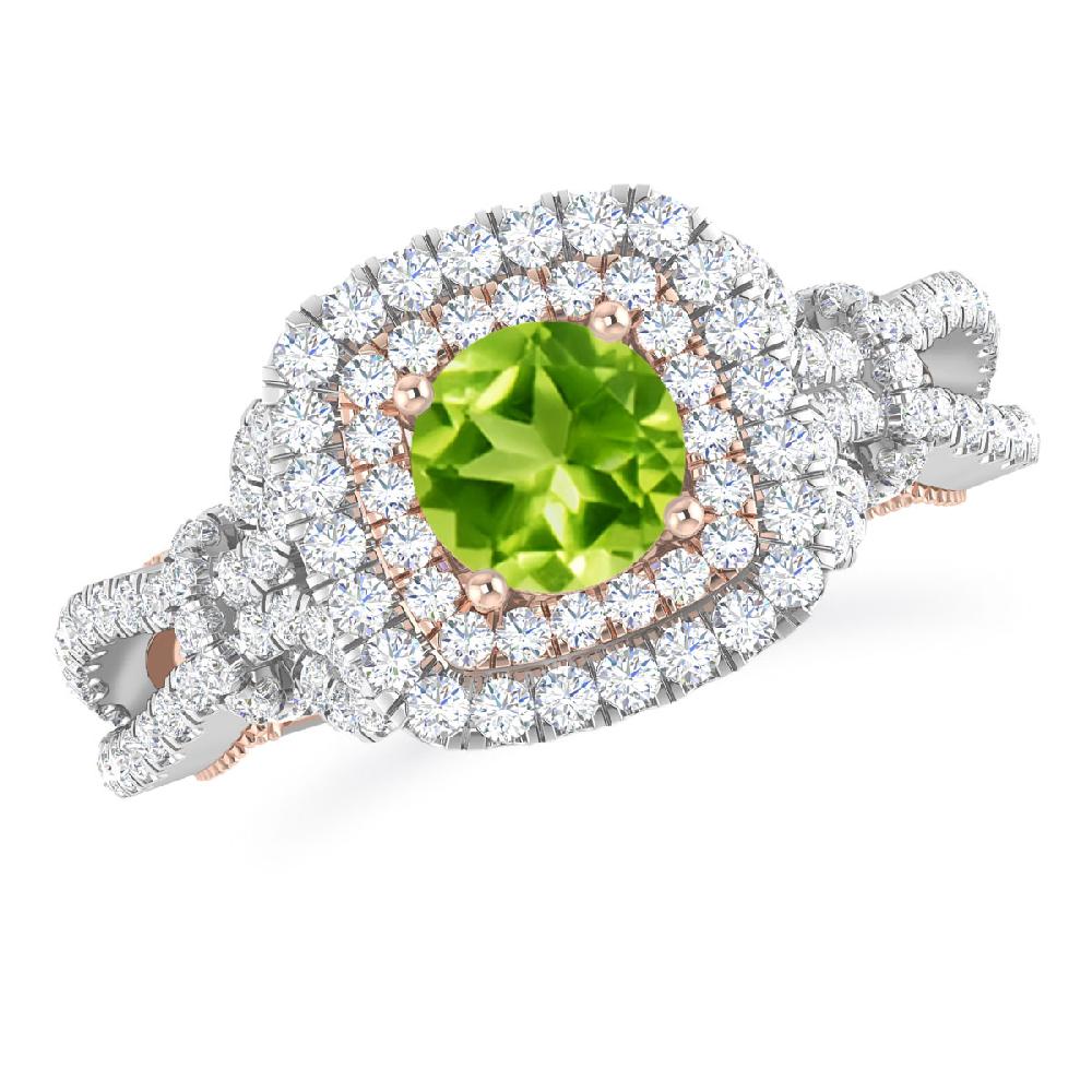 White Gold - Peridot