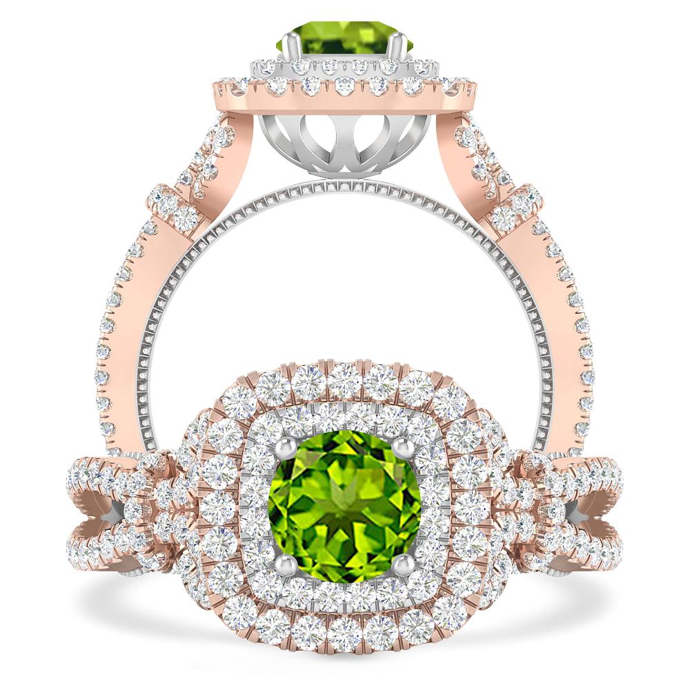 Rose Gold - Peridot