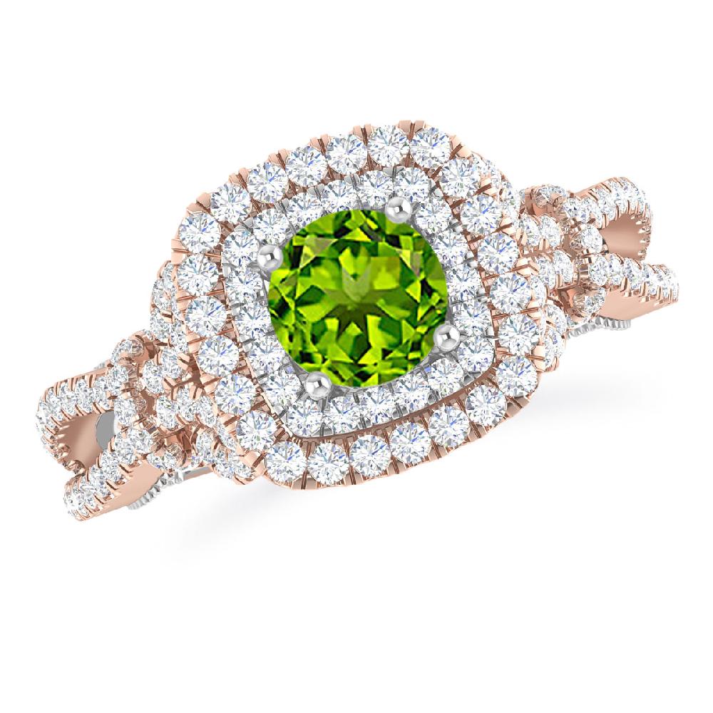 Rose Gold - Peridot