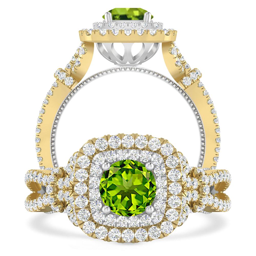 Yellow Gold - Peridot