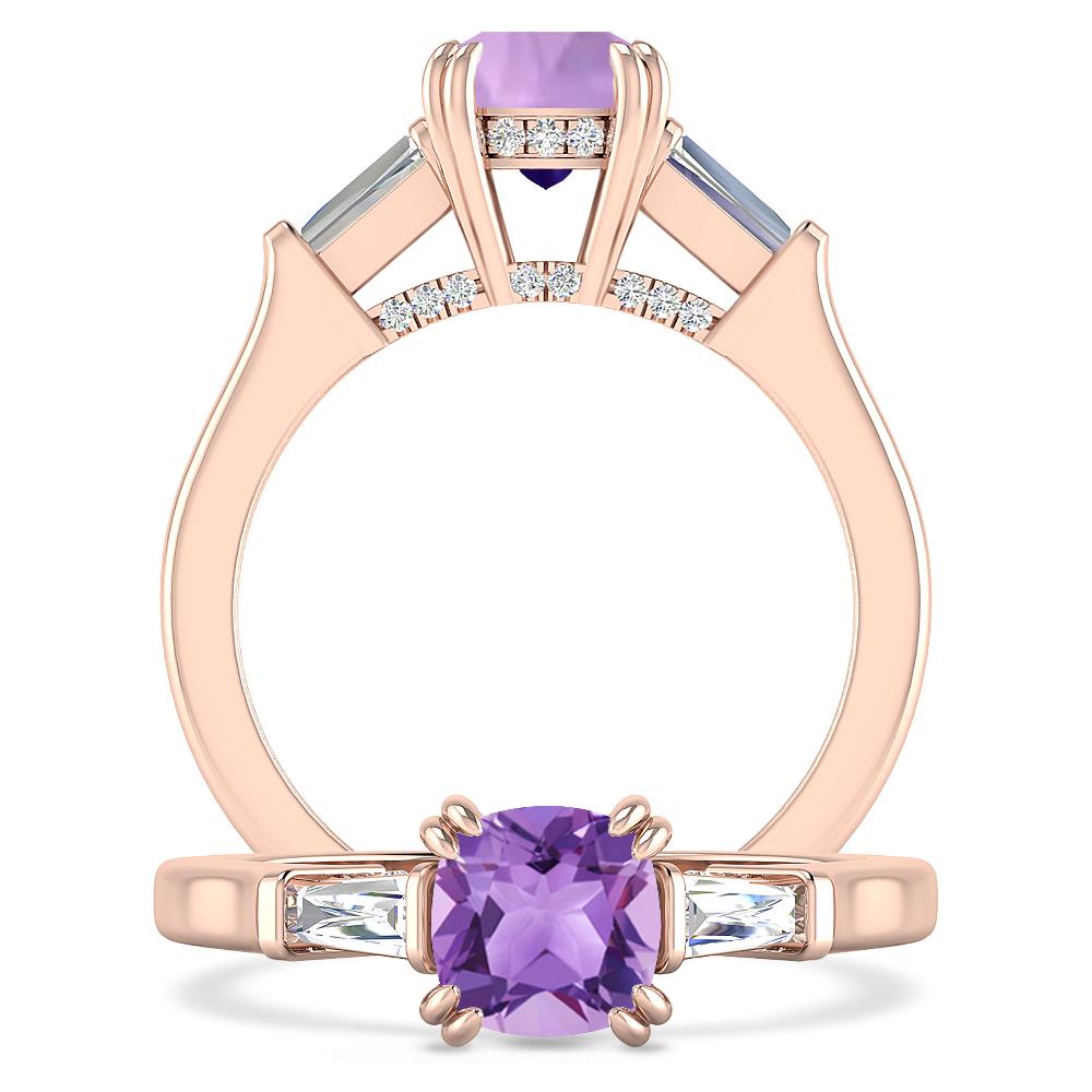 Rose Gold - Amethyst