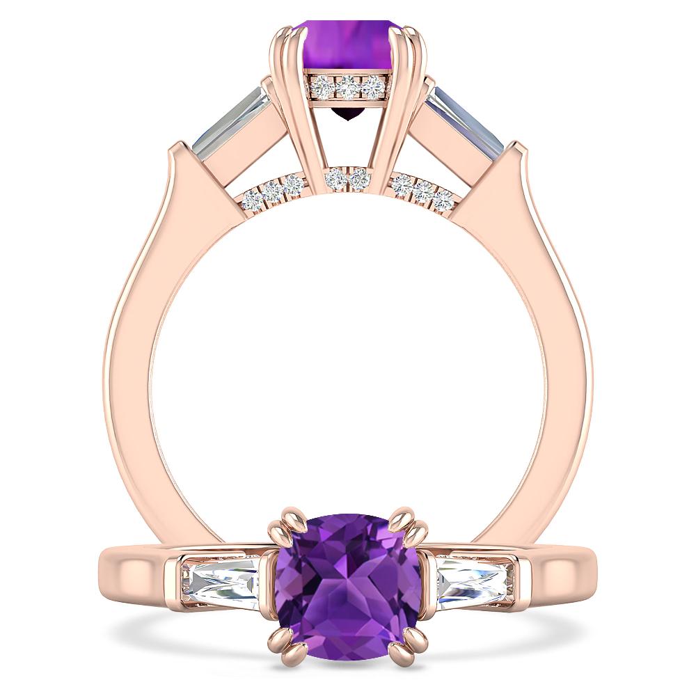 Rose Gold - Amethyst