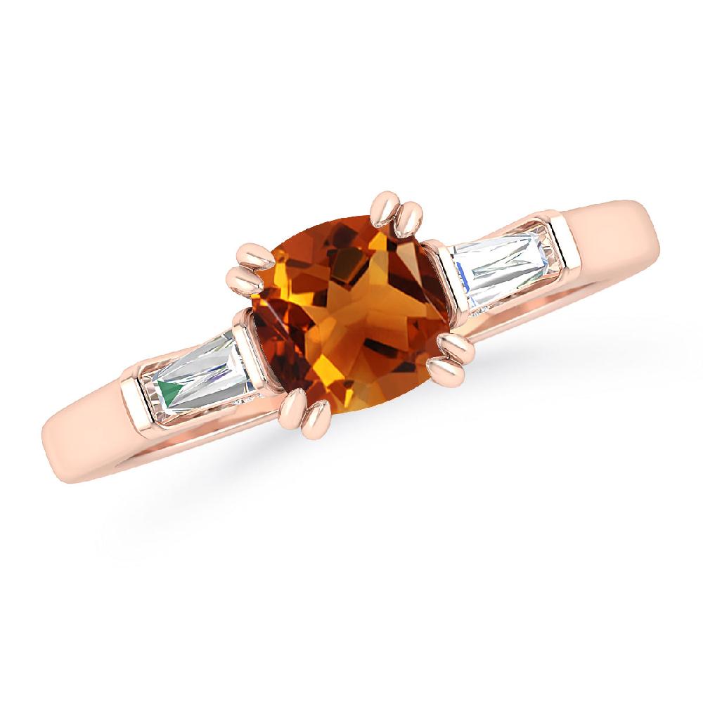 Rose Gold - Citrine